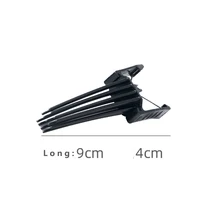 Nouveau Simple moelleux épingle à cheveux friser racines haute naturel moelleux pince à cheveux femmes bigoudi bigoudi style moelleux outil peigne 5