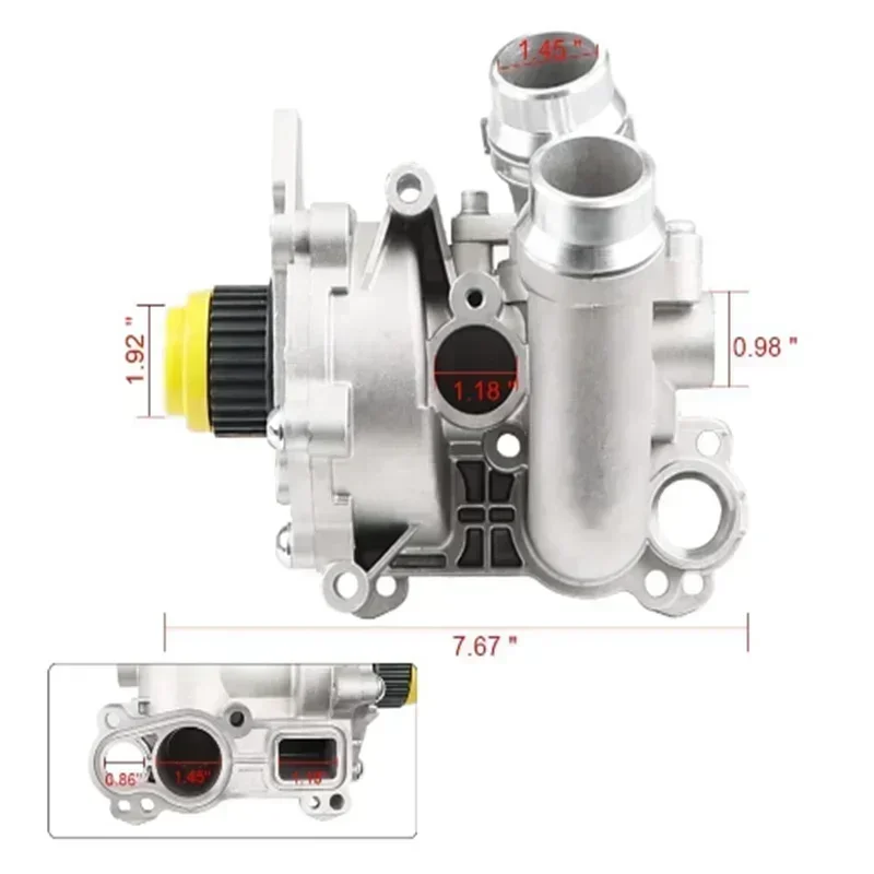 Water Pump Repair Set For VW Golf Jetta GLI GTI MK6 Passat B7 Tiguan CC A3 A4 A5 Q3 Q5 TT