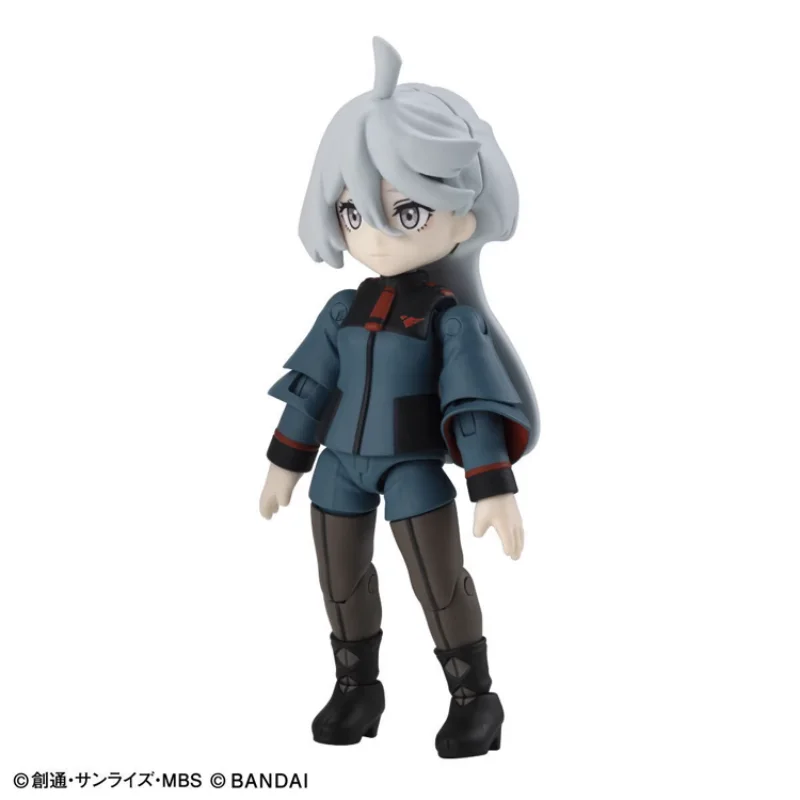 Фото Фигурка аниме Bandai Gashapon, оригинальная аниме экшн-фигурка для мальчиков, игрушка для мобильного телефона, Gundam Suletta Mercury MIORINE REMBRAN №3