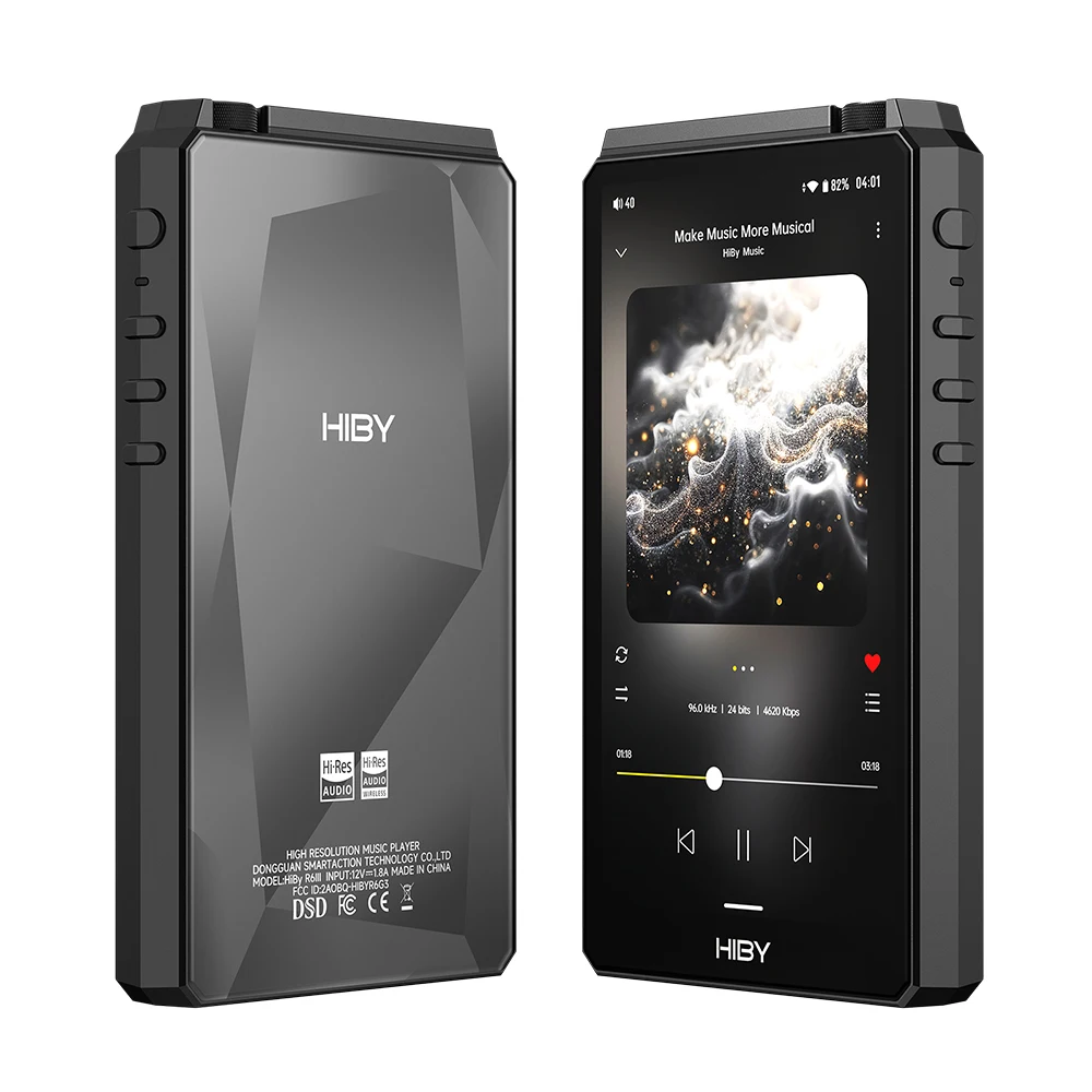 HiBy R6III 2025 / R6 Gen 3 Android 12 Music Player MP3 USB DAC
