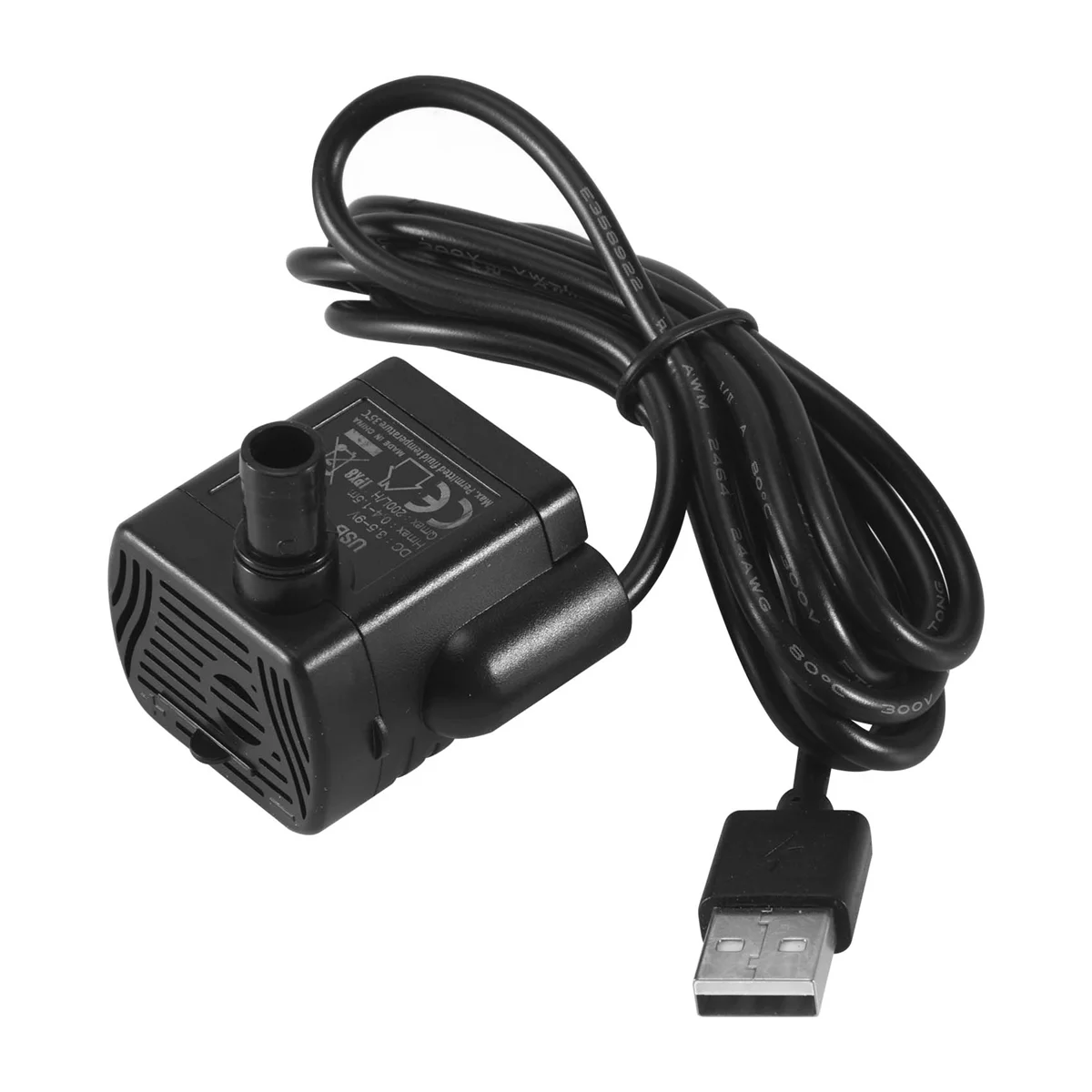 Ultra-Quiet Mini Brushless Usb Water Pump 5V 70Cm Submersible Founta