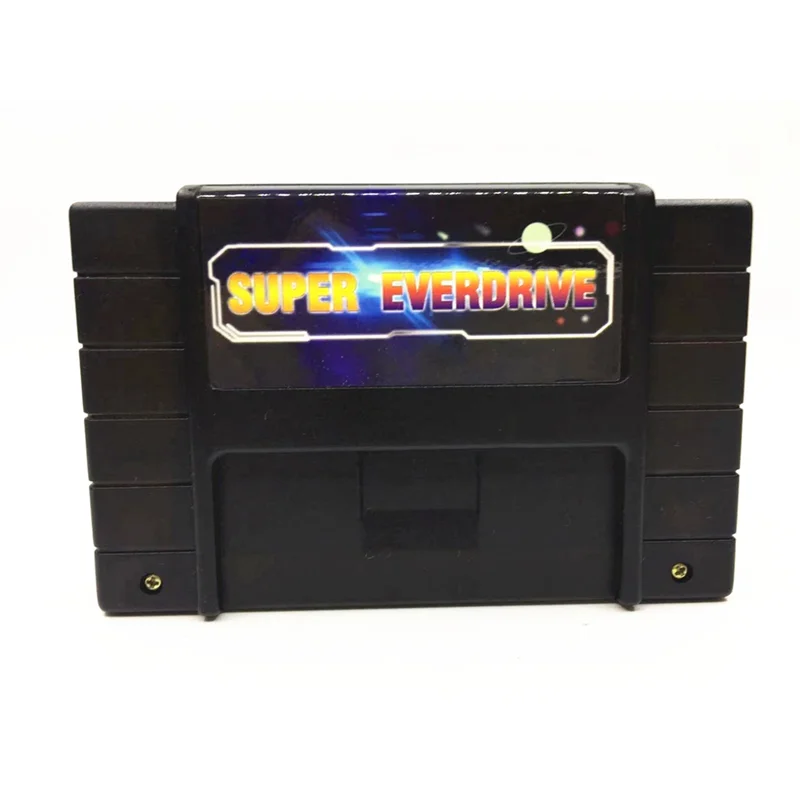 

Super 800 in 1 Pro Remix Game Card For SNES 16 Bit Video Game Console Super EverDrive Cartridge, Black