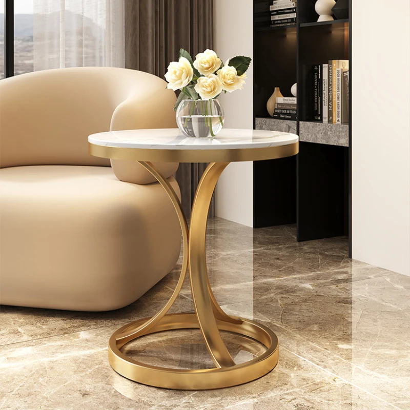 

Luxury Nordic Coffee Tables Interior Middle Round Modern Side Table Design Central Stoliki Kawowe Mesa Auxiliar Furniture HD50CJ