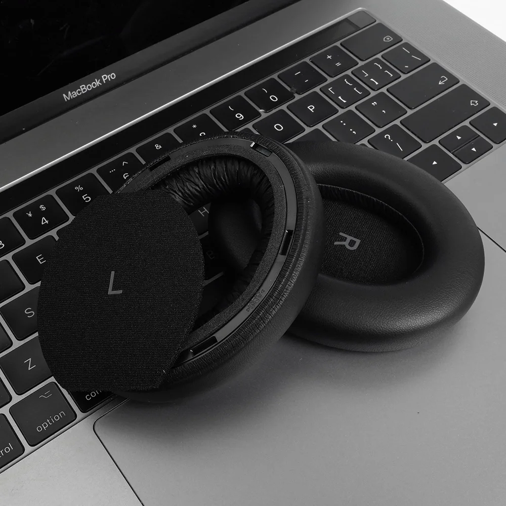Replacement Foam Ear Pads for Sennheiser MOMENTUM 4.0 Wireless Series Headphones memory foam Earpads Protein Leather