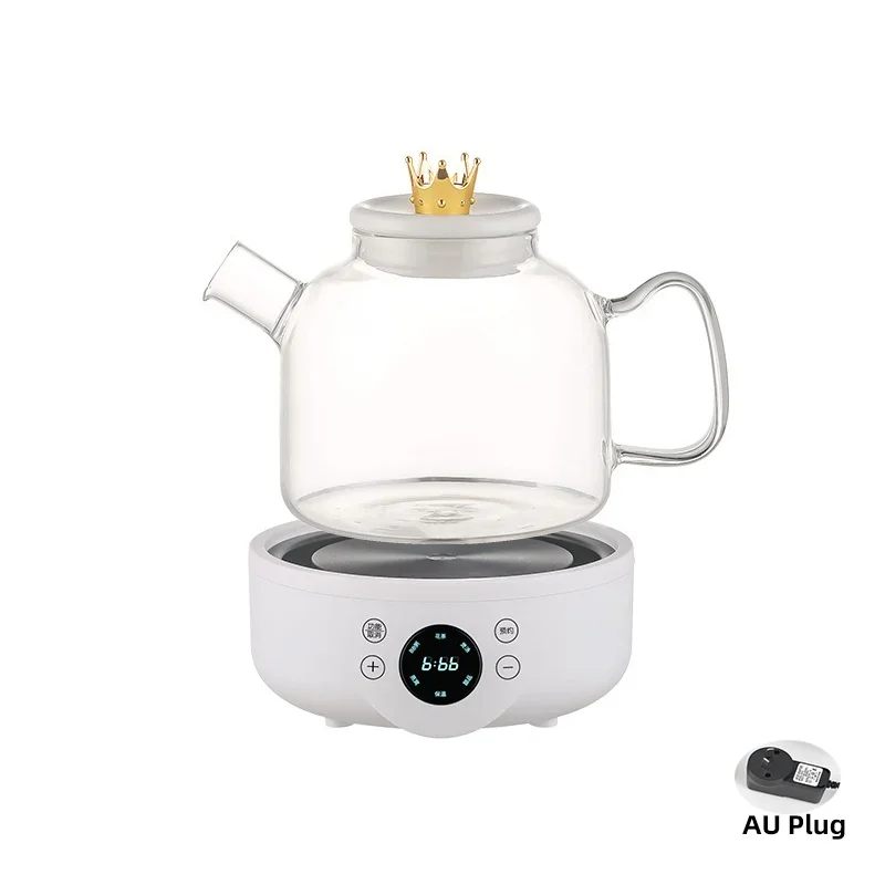 Electric Teapot 1pc Glass Automatic Household Multifunctional Health Kettle Boiling Kettle Dessert Teapot