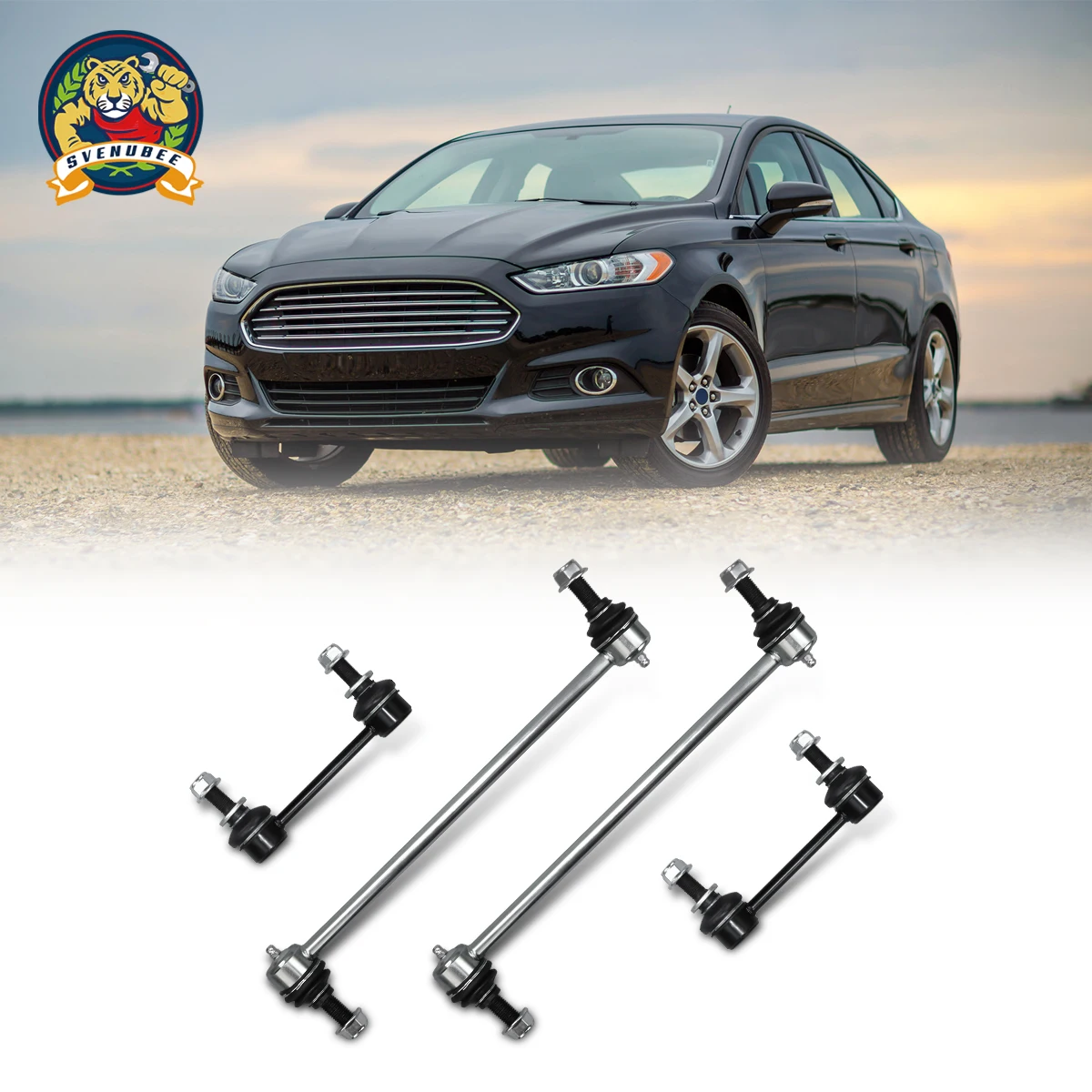 

Svenubee 4 шт. стабилизатор Sway Bar Kit для FORD FUSION EDGE LINCOLN MKX MKZ 2013 2014 2015 2016 2017 2018 K750740 K750744