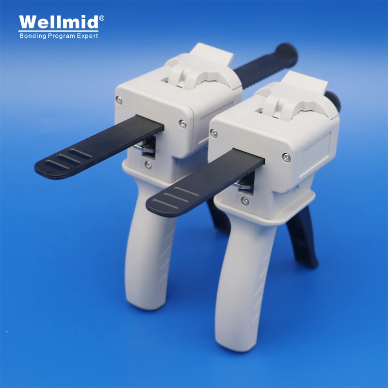Manual glue gun for 30cc 55cc Syringe Barrels Single component 1K PU liquid Epoxy UV Solder paste sealant Portable caulking gun