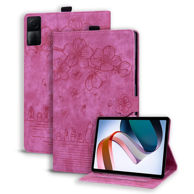 PU Couro Flip Tablet Capa, Caso De