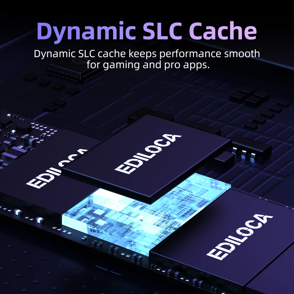 Ediloca EN600 PRO SSD PCIe3.0x4 NVMe M.2 2280 3500MB/秒 3D NAND