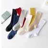 3Pairs/Lot Baby Knee High Socks Kids Girls Boys Soft Cotton Long Sock Cute Spanish Stripe Solid Children Socken For 0-8Years 2