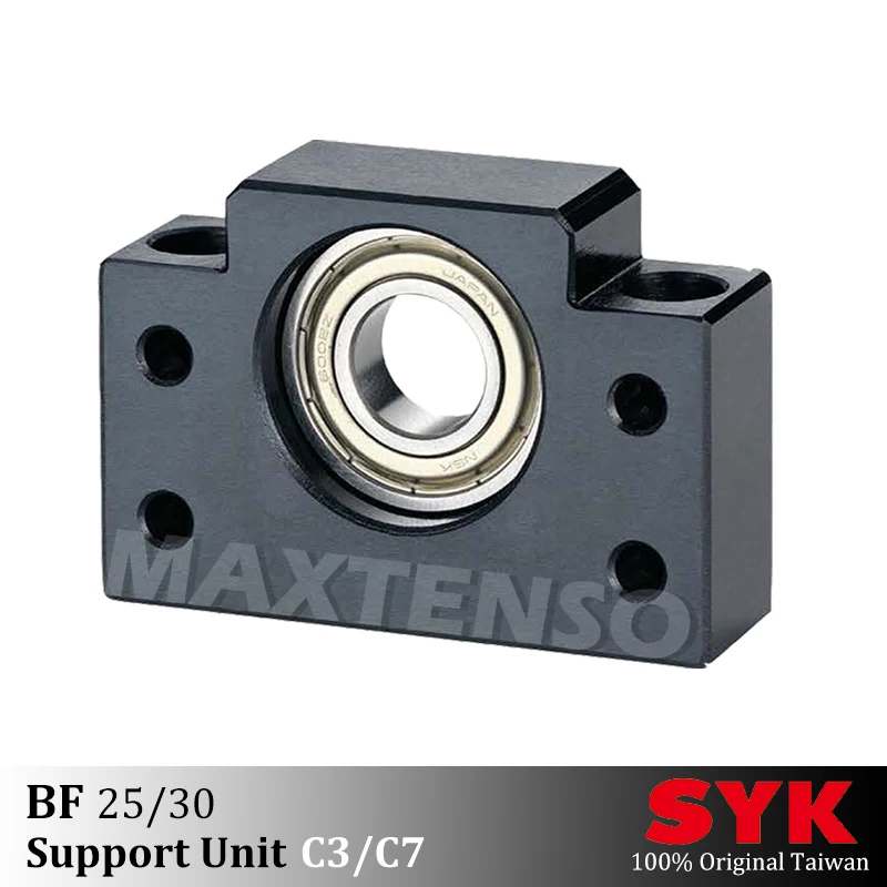 

SYK Support Unit Professional BF25 BF30 Supported-side C3 C7 BK25 BK30 for Ball Screw TBI SFU2005 Premium Ground CNC Parts MTO