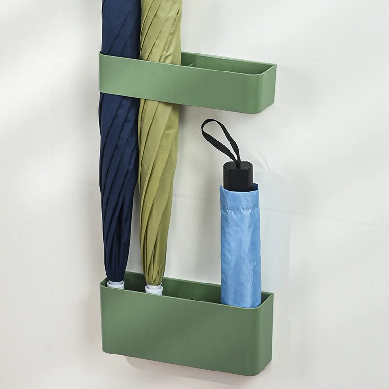 Umbrella Storage Rack Household Non-punching Wall-mounted Shelf Hotel Entrance Drain Umbrella Rack