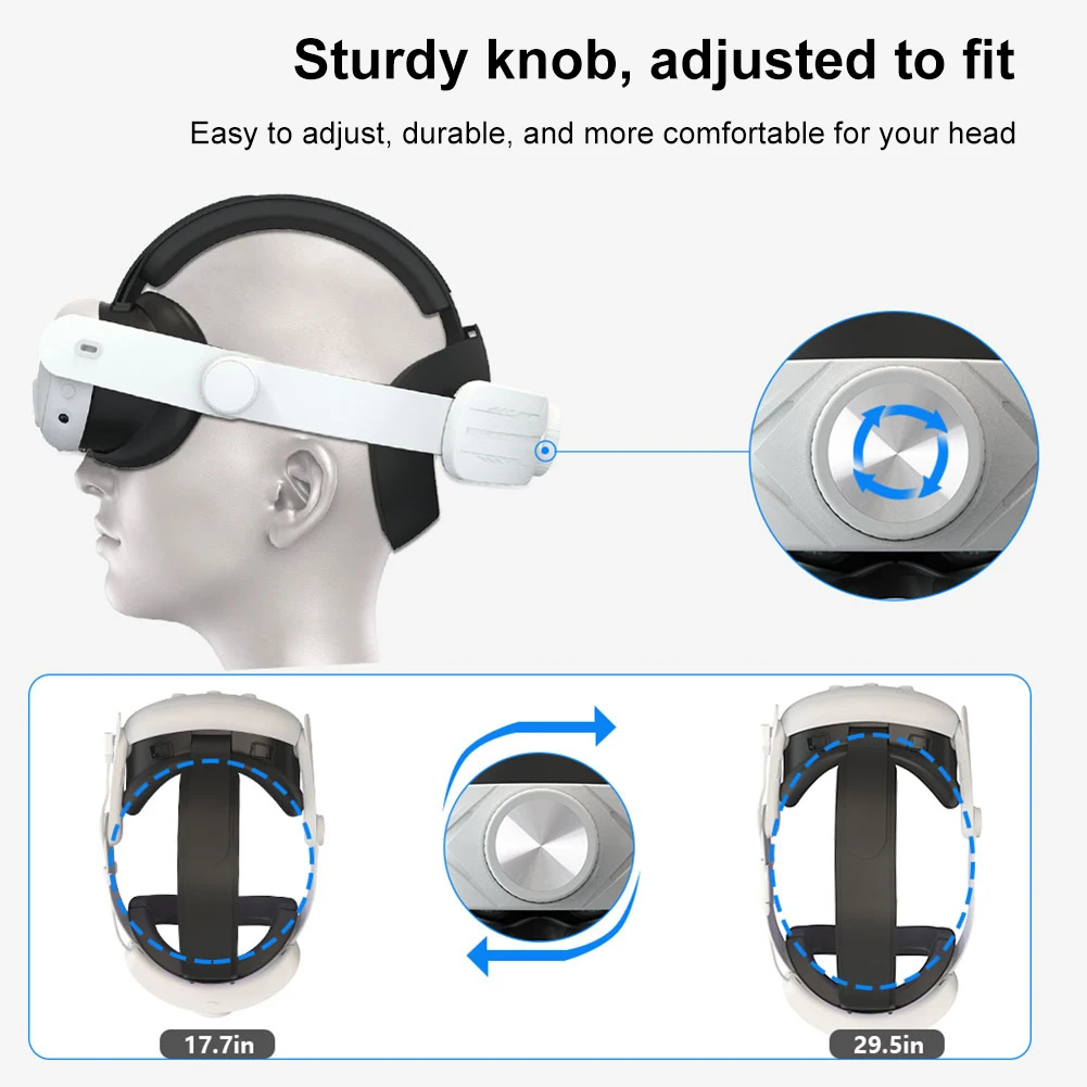 Compatible With Oculus Quest 3 Headband, Lightweight And