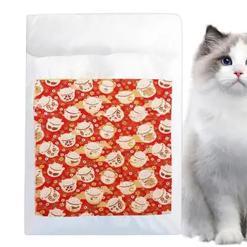 Cat Sleeping Bag Snuggle Sack Blanket Cat Bed Cave Soft Washable Cat Beds Pet Mat Warming Pad Sack Pet Winter Supplies 3
