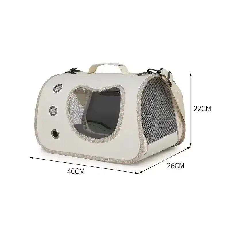 Expandable 3-in-1 Cat Carrier Bag Lightweight Foldable Handheld Tote with Privacy Cover for Small Cats Dogs Travel Accessories pet carrier bag,pet bag
