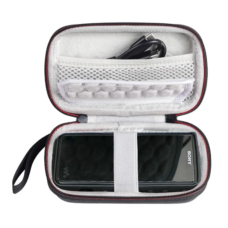 ZOPRORE Hard EVA Travel Bag Case for Portable Audio Player - Full Coverage Protection with Interior Mesh Compartments