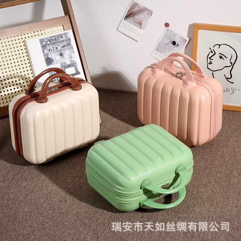 2024-portable-luggage-cosmetic-case-colorful-fashion-cute-suitcase