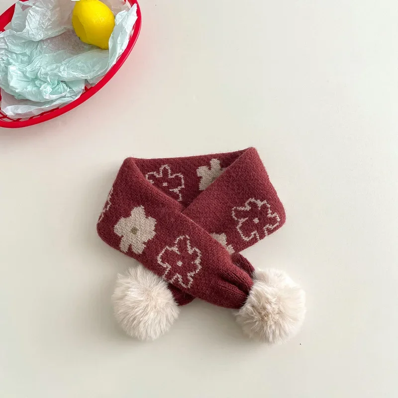 New Baby Kids Scarf Boys Girls Winter Warm Scarf Women Knit Shawl Children Cartoon Bear Rabbit Neck Collar Keep Warm