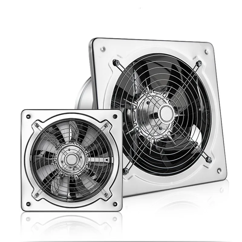 

Exhaust Fan Kitchen Stainless Steel Iron Ventilator Household Smoke 6-12 Inch Exhaust Fan Bathroom Exhaust Fan Kitchen Home