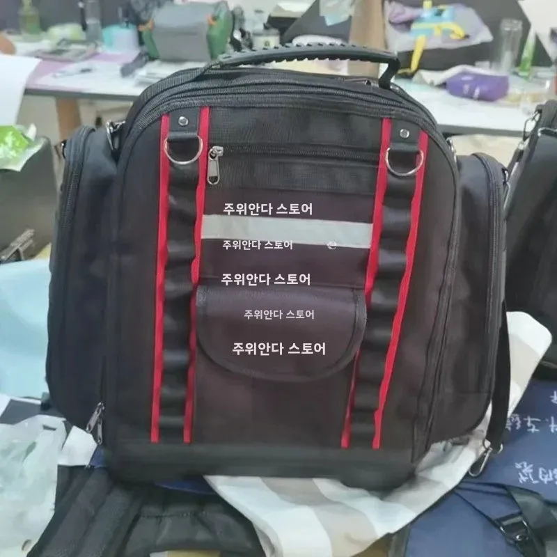 옥스포드 천 키트 휴대용 공구 보관 가방 두꺼운 내마모성 키트 메신저 키트
