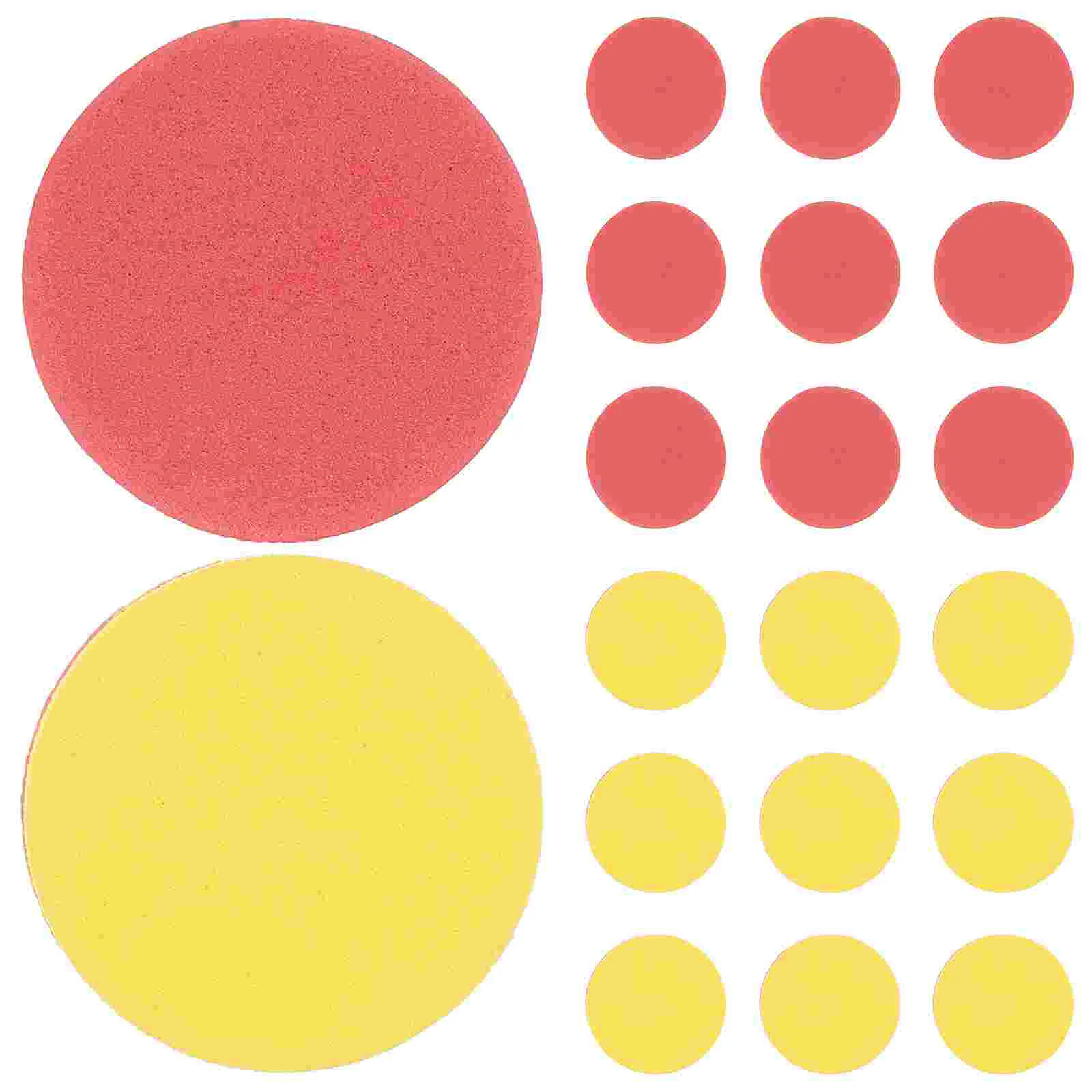 

100pcs EVA Math Counters Kids Educational Supplies Two Color Counter Game Props