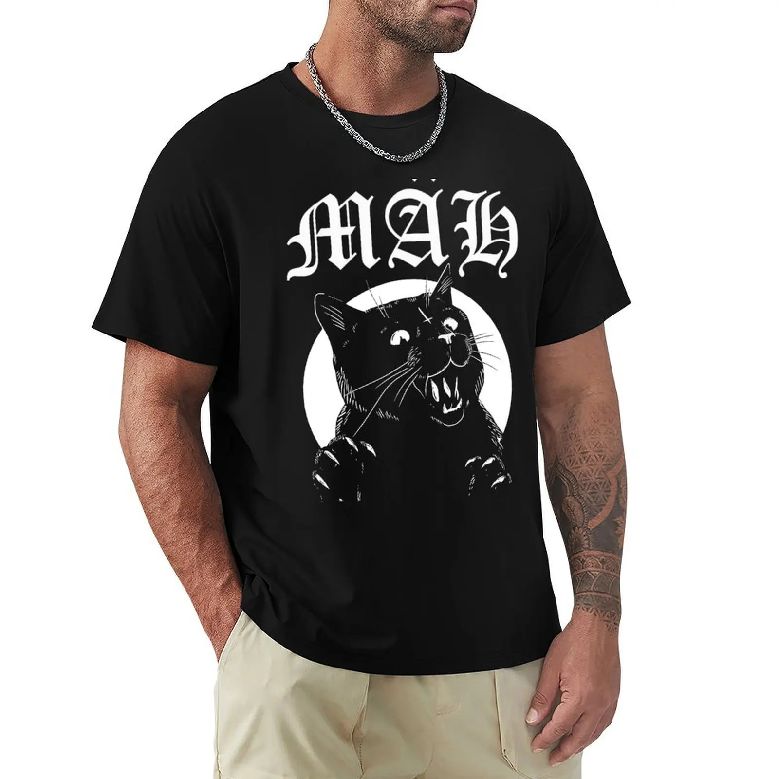 

MH T-Shirt vintage clothes heavyweights plain t shirts for men pack