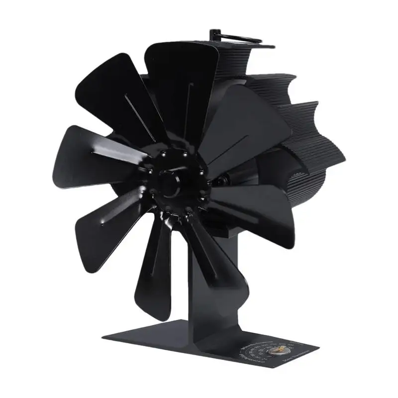 

Fireplace Fan Heat Powered Mini Stove Fan HeatPowered Fireplace Fan Log Wood Burner Winter Warm Home Efficient Heat Distribution