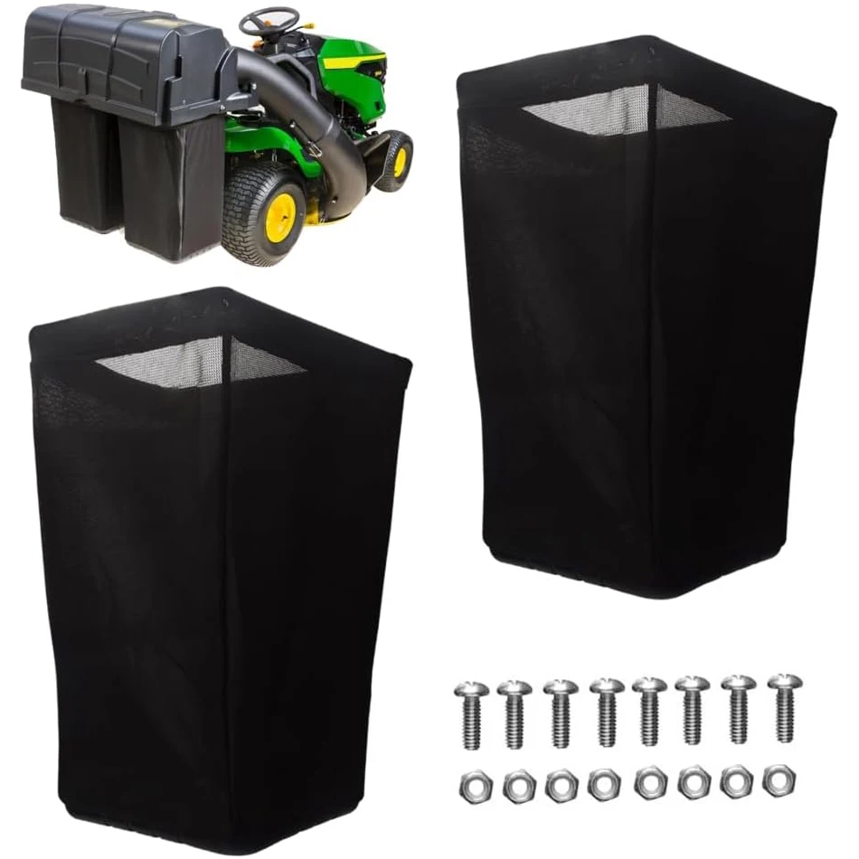 

TML AM122416 Grass Bags 2pcs AM101602 Collection Systems for John Deere 100 105 110 115 120 125 130 135 1338G 1538H 1546G S240