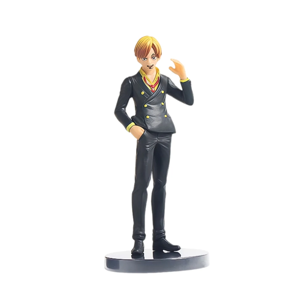 1-6 Stück Anime One Piece Figuren Luffy Ace Solon Mei Sanji Action-Modelle PVC Desktop-Statue Ornament Sammlung Desktop-Spielzeug Geschenke – Detail 12