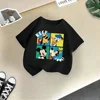 Disney Mickey Minnie Summer Short Sleeve Cartoon Print Baby Girls Cotton T-shirt Boys Girls Comfortable Top Cotton T-shirt top 5