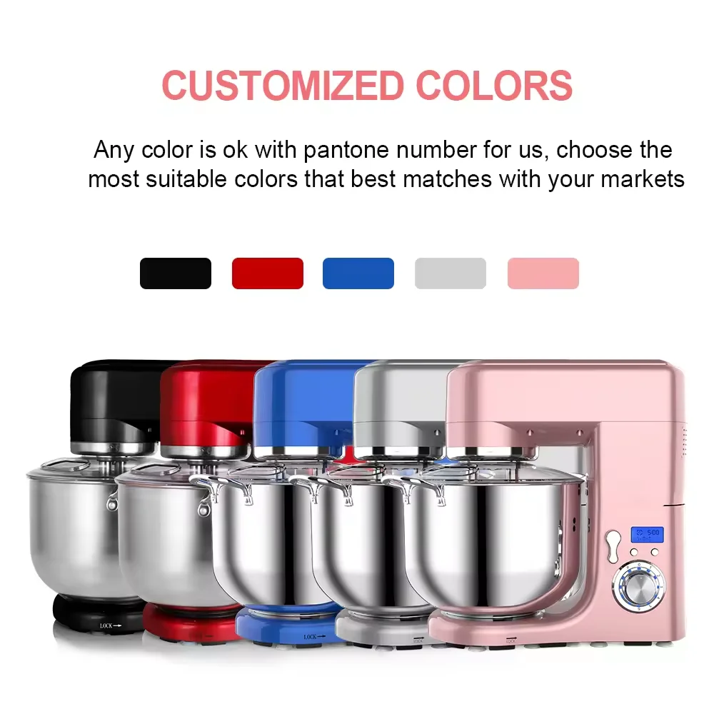Europe Hot sale Electric mixer Silent Dough Kneading Machine Fully Automatic Multifunctional machine
