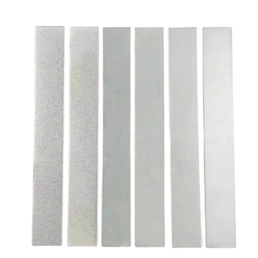 1 Stück 80–3000 Körnung Diamant-Schleifstreifen Schleifmittel 150 x 20 mm Schärfplatte Emery galvanisierte Polierscheibe – Detail 17