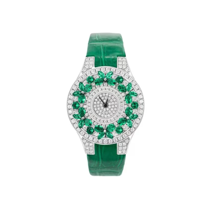 Luxury Colorful Women's Watch Quality Jewel Wristwatch Bracelet Elegant Timepiece for Ladies Luxury Brands Quartz Watches clock 6