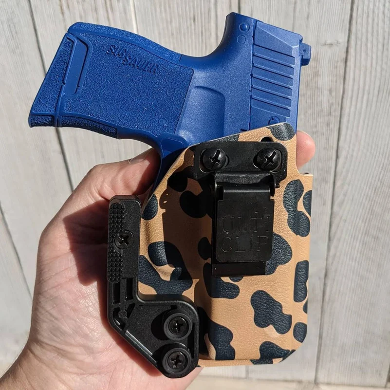 K-Sheath Holster-Rückenclip, Edelstahl-Clip – auf universellem Messerscheiden-Gürtelclip, Holster-Clip, Taillenclip – Detail 6