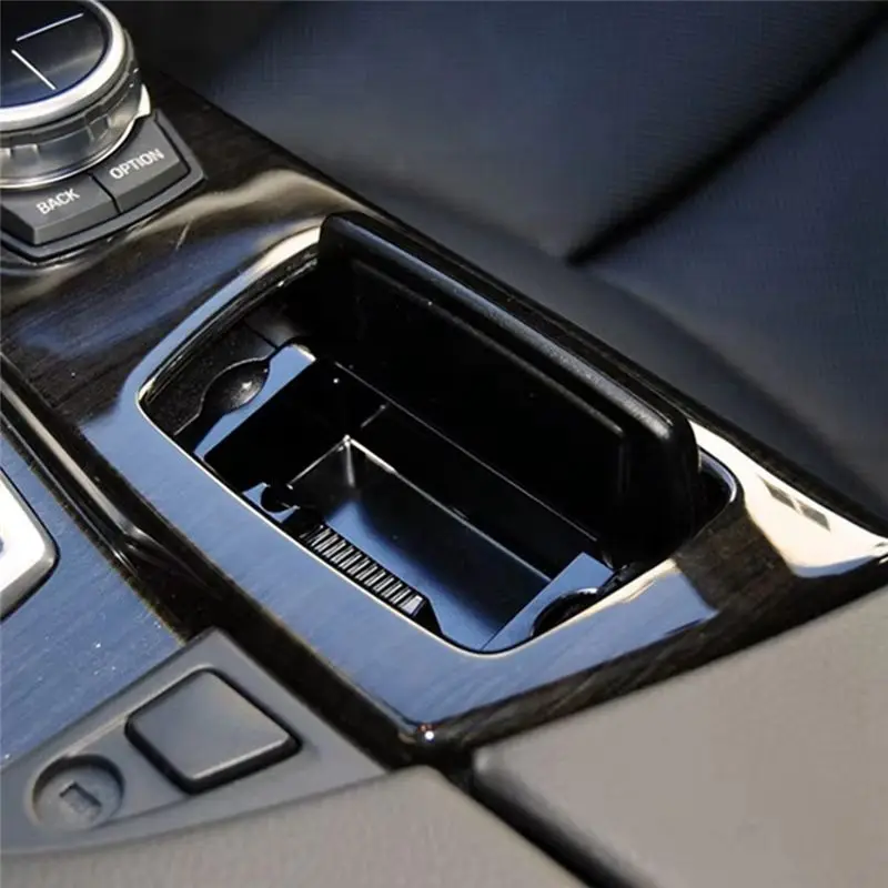 프리미엄 재떨이 어셈블리 51169206347 BMW 5 시리즈 F10 F18 F11 센터 콘솔 재떨이 암레스트 박스 재떨이