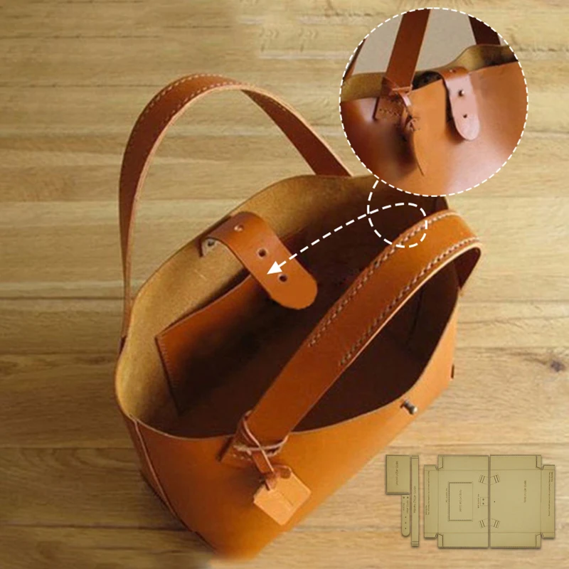 Handbag & Backpack Kraft Templates 3
