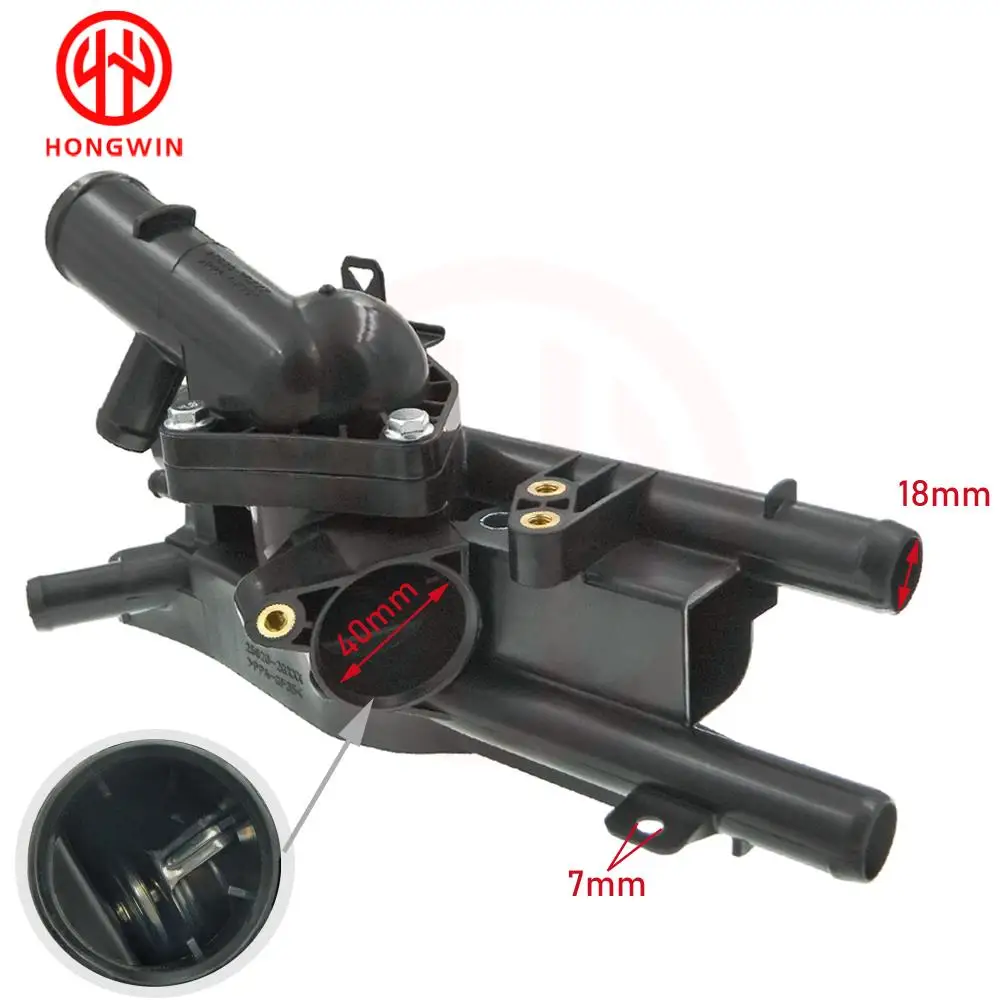 Radiator Thermostat Housing 25600-2G500,256002G500 For Hyundai Kia Sorento Optima Sportage 2.4L 2011 2012 2013 2014 2015