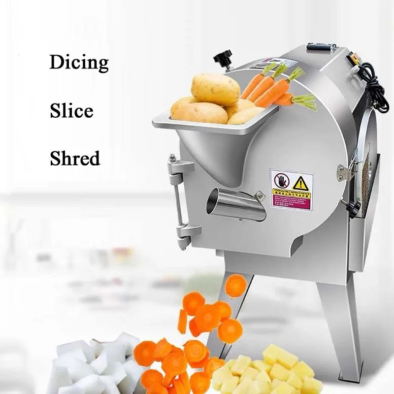 

Vegetable Fruit Cutting Dicing Slicing Machine Onion Dicing Machine vegetable Shredder Machine