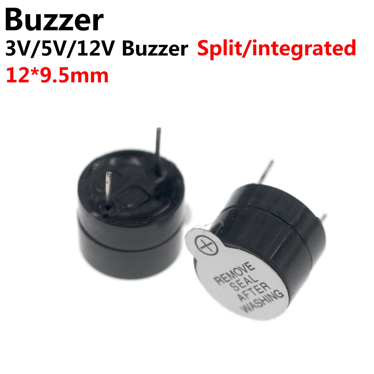 Active Buzzer 3V/5V/12V/16R TMB12A03 TMB12A05 TMB12A12 Magnetic Long Continous Beep Tone 12095 12*9.5mm Mini Plug Speaker 10PCS