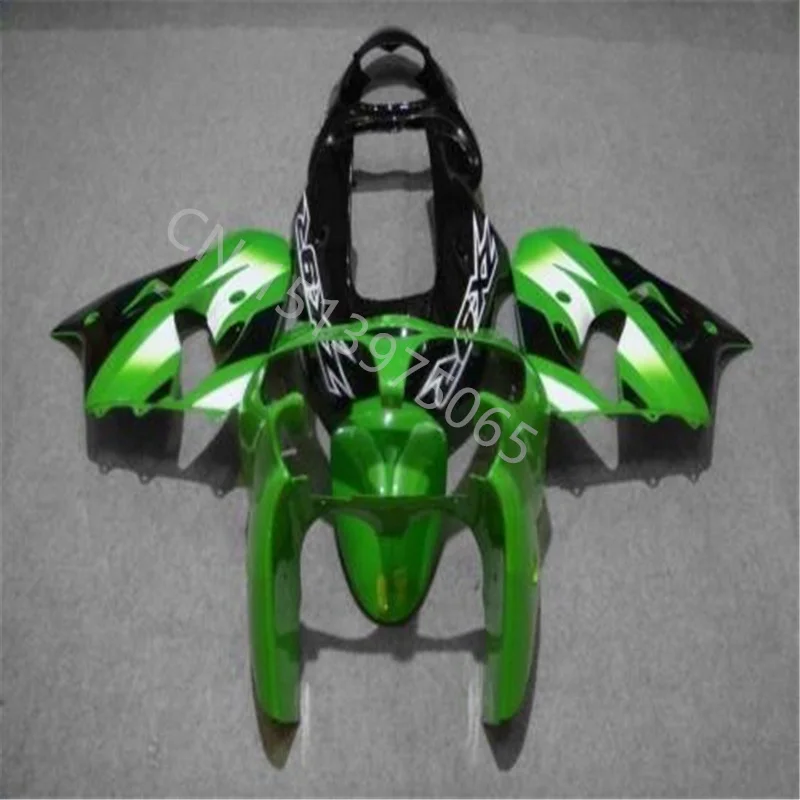 

Hot sales Fairing kits for KAWASAKI ZX9R 2000 2001 plastic motobike ZX 9R 00 01green black white Injection molding fairing