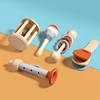 5Pcs Baby Musical Instruments Sensory Rattle Toys Early Educational Baby Musical Toys Montessori Toys Birthday Gifts for Kids 3