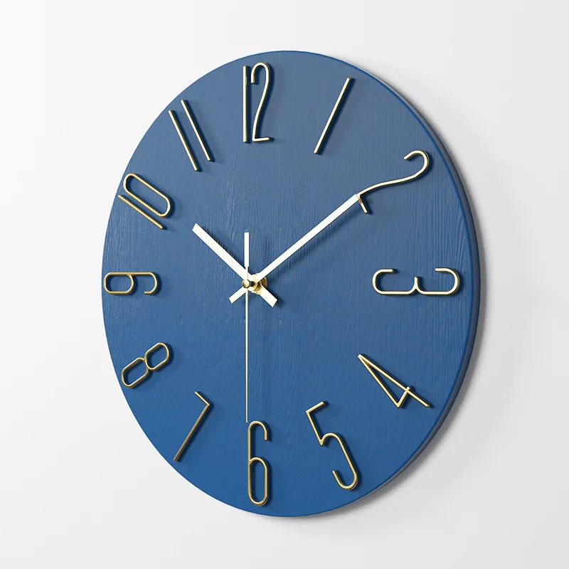 3D Digital Clocks Living Room Wall Clock Simple Creative Household Dial Watch Fashion Decorative Clock 12 inch 30CM for led digital clock 3d number wall clock 3d wall clock wall clock