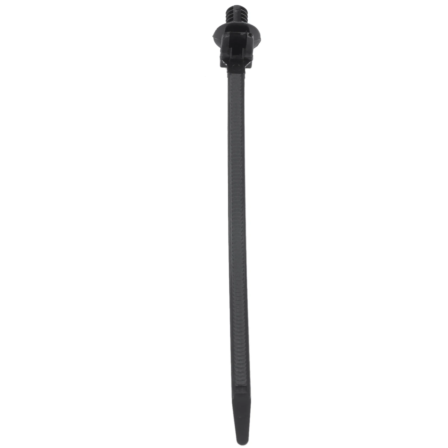 나일론 푸시 마운트 자동차 돔 케이블 지퍼 타이, 길이 162mm, 20 개, 블랙