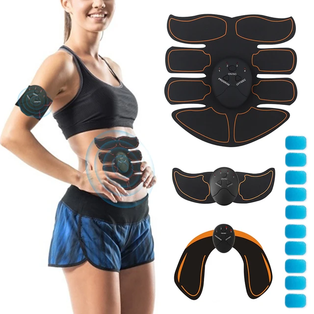 Electronic Muscle Stimulation Muscle Stimulator Abdominal  Electrostimulation Belt Bodybuilding Device Gym Accessories - AliExpress