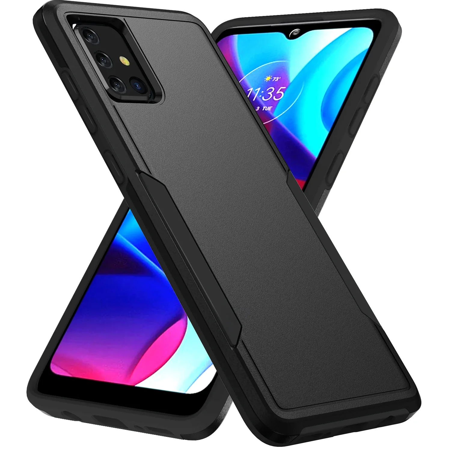 Per Samsung S24 Custodia Rigida Ultra Nera Per Samsung Galaxy S24 Ultra S 24 Plus 5G Accessori Per Telefoni Cellulari Antigraffio