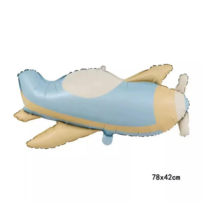 Cute Matte Balloon Rainbow  Car Airplane Bear Birthday Balloon Party Party Scene Decoration Aluminum Film Balloon