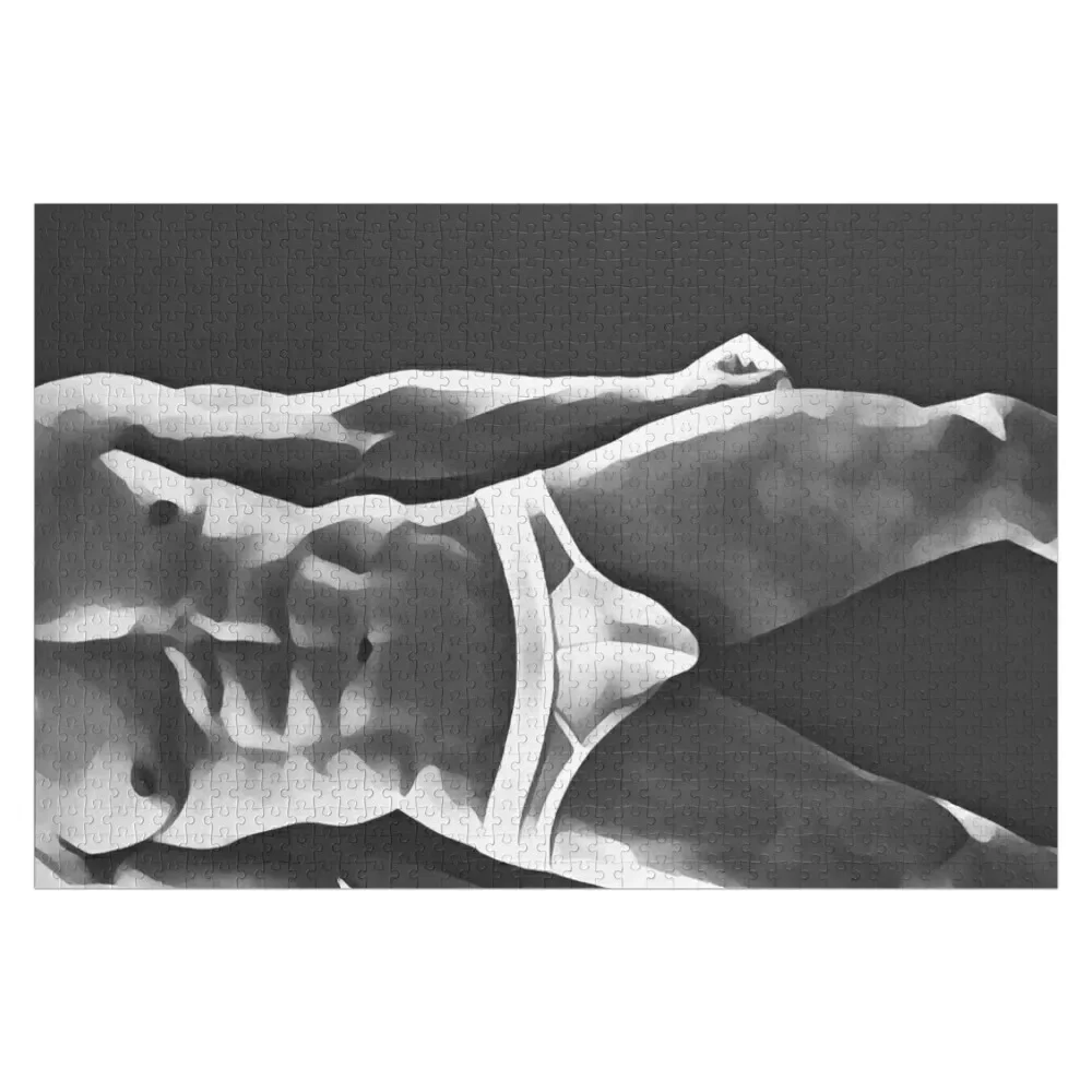 

PR10, Original Gay Art, Sketches of Men, Gay Men, Male nude Figure, nacked man Jigsaw Puzzle Wood Adults Puzzle