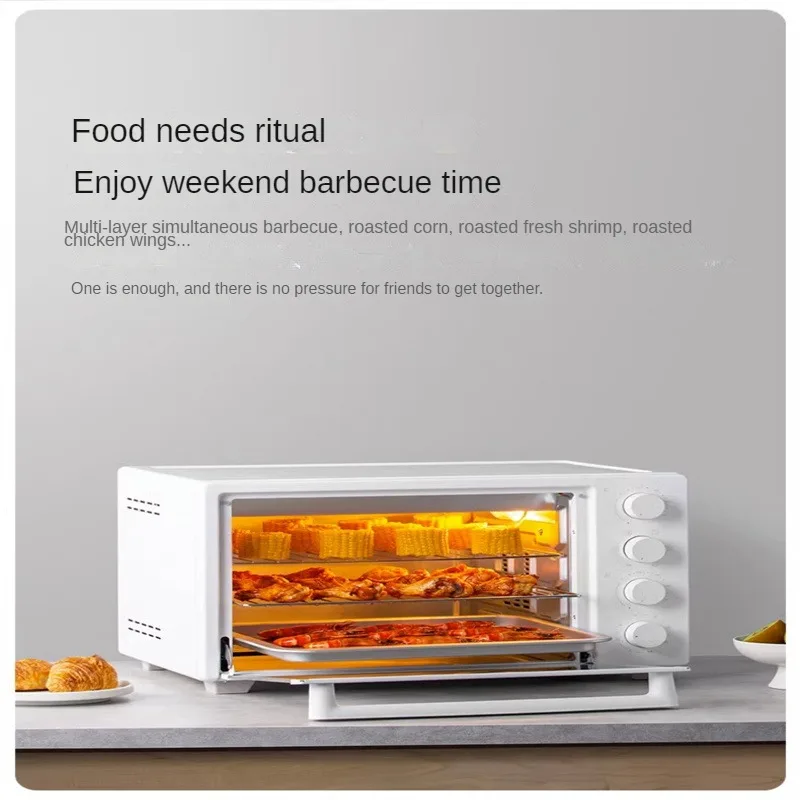 Xiaomi 32L Electric Oven 120min Timer Independent Temperature Control Constant Temperature Fermentation Multi-function Air Fryer 6