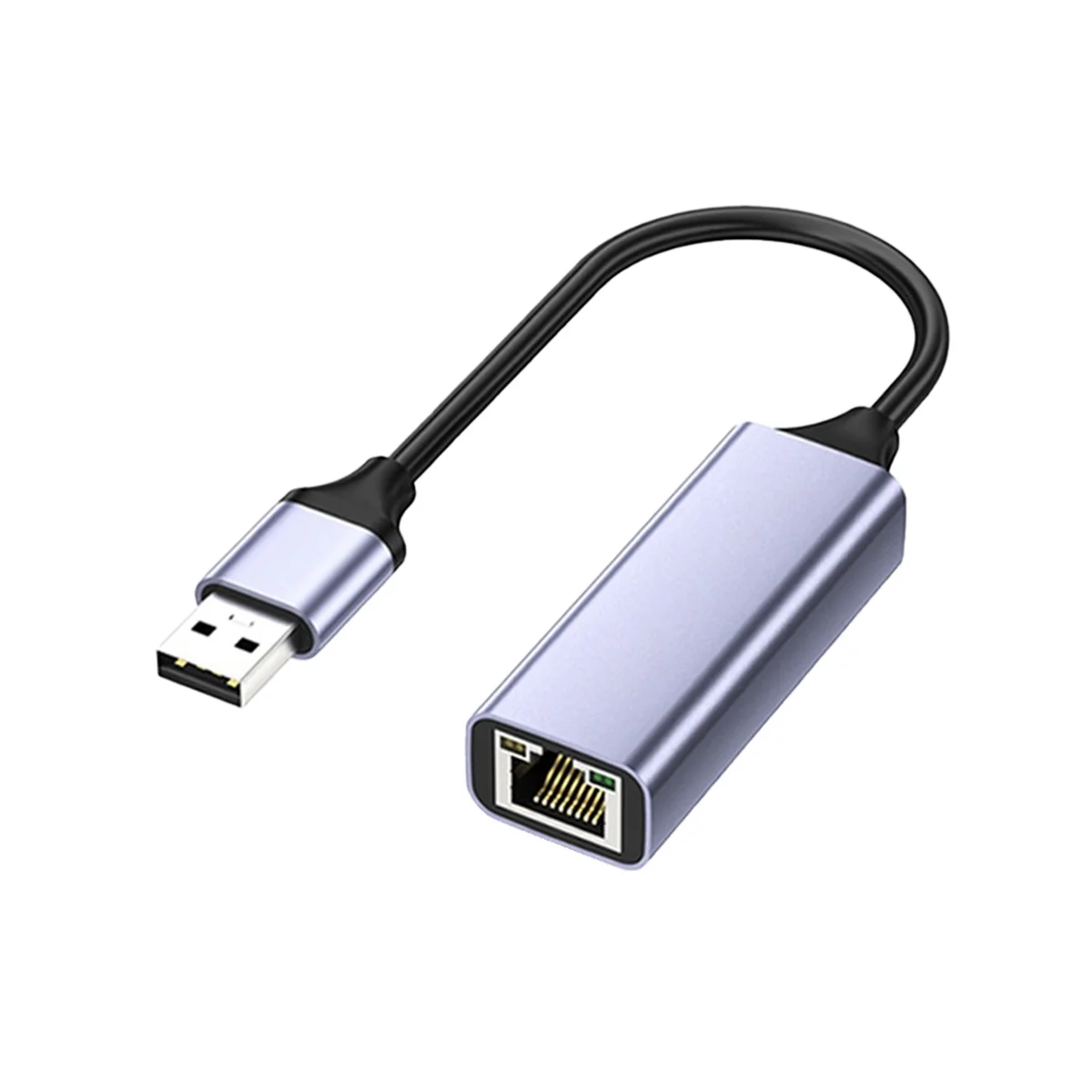 

Type-C to RJ45 Ethernet Adapter Type-C 3.0 PC Internet Type-C 1000Mbps Network Adapter for Laptop/TV Box