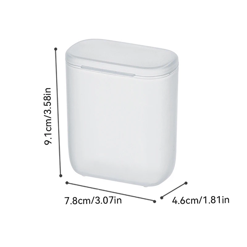 Travel Wire Cable Storage Box Portable Headphone Jewelry Coin Organizer Bin Drawer Makeup Lipstick Holder Dust-Proof Storage Box